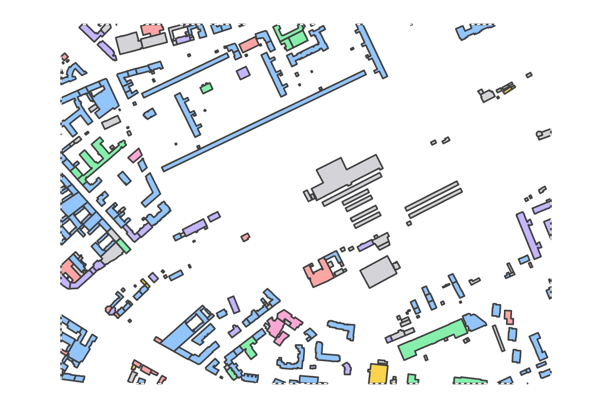 Program breakdown map