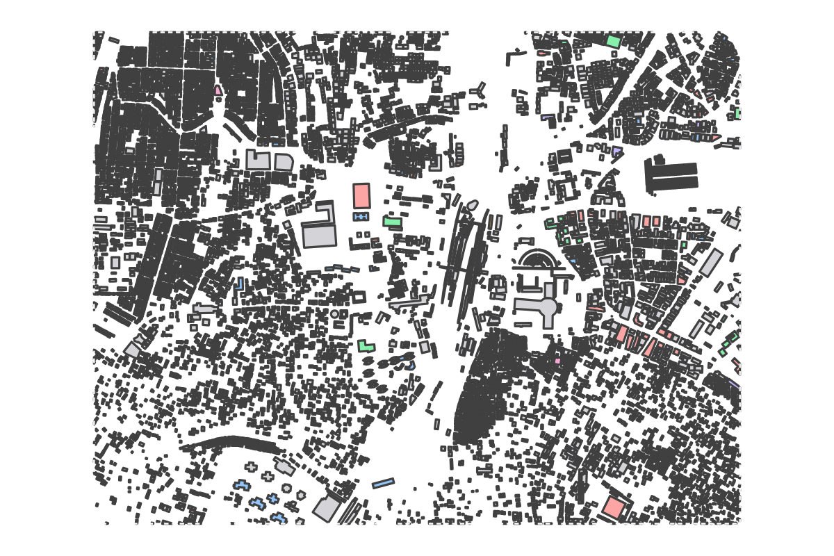 Program breakdown map