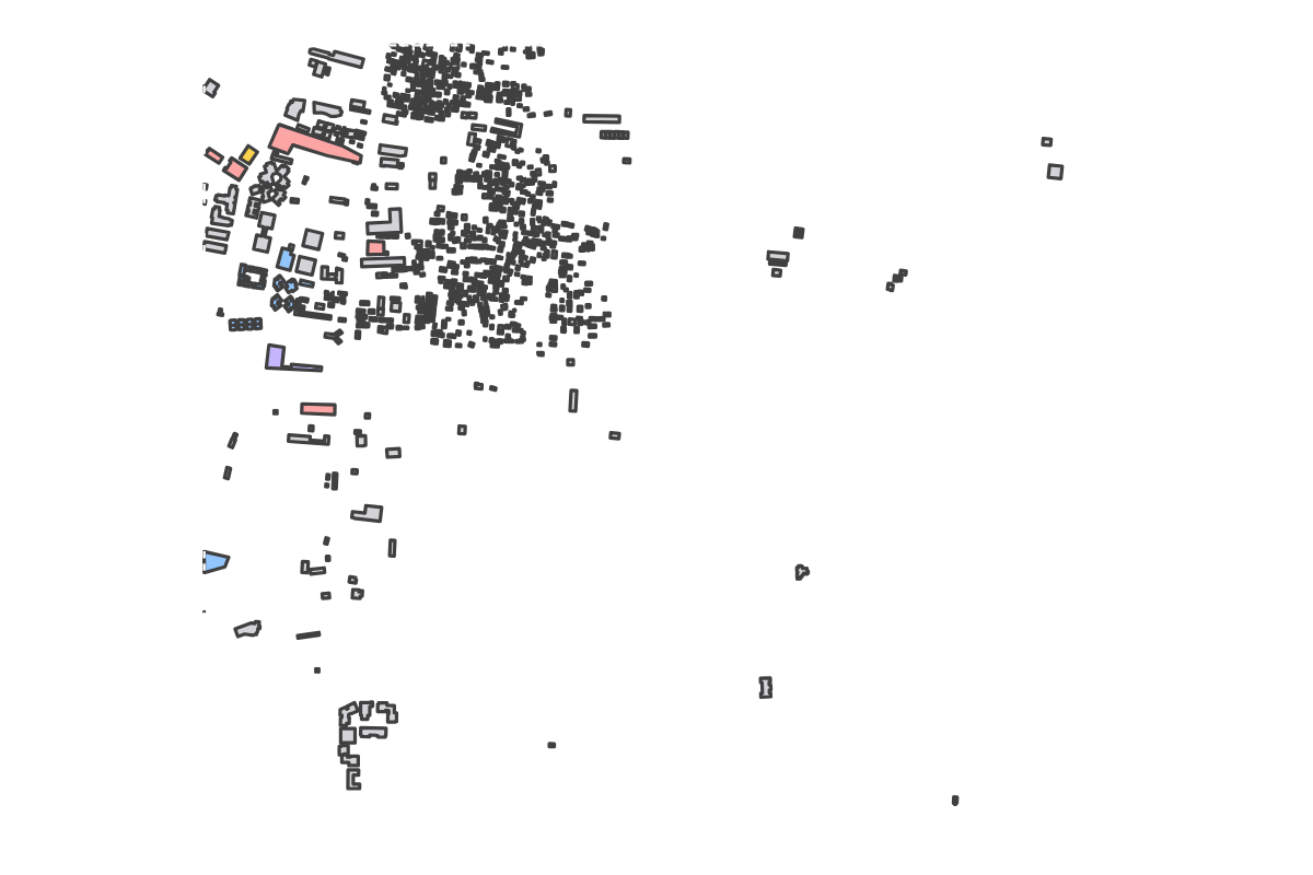Program breakdown map