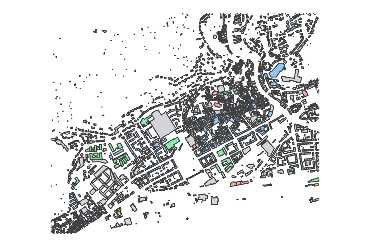 Program breakdown map
