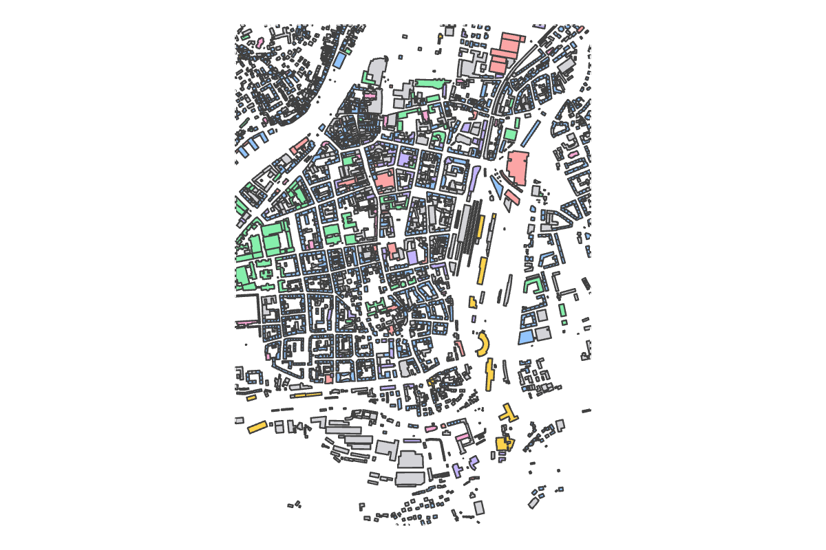 Program breakdown map