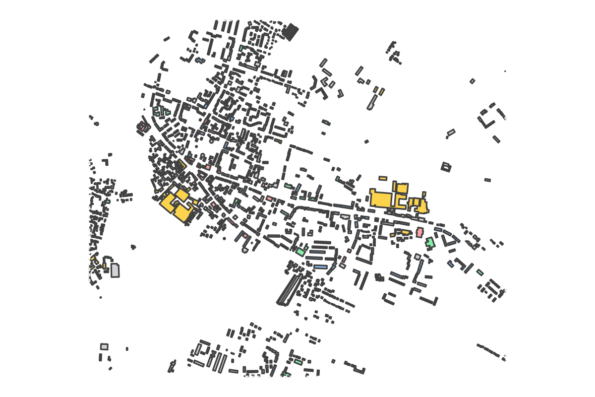 Program breakdown map