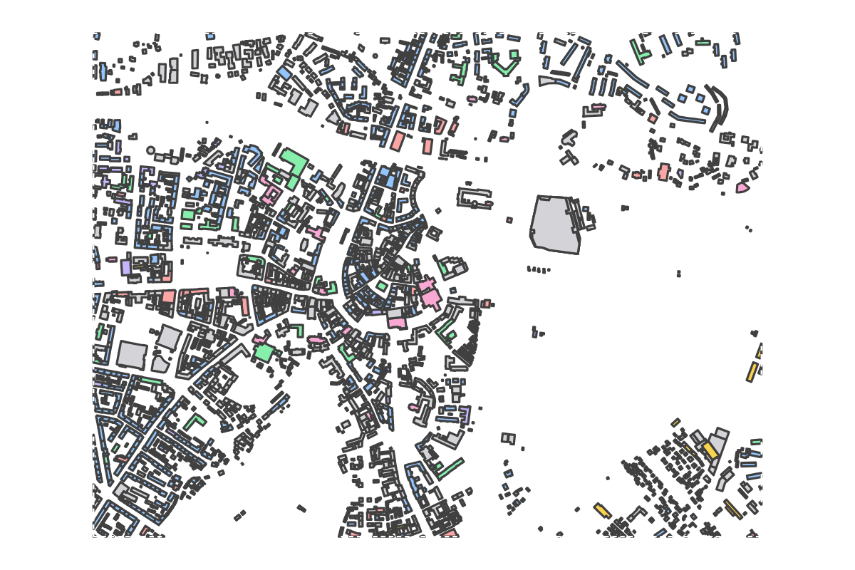 Program breakdown map