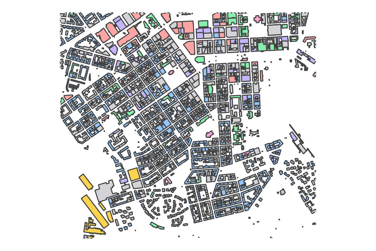 Program breakdown map