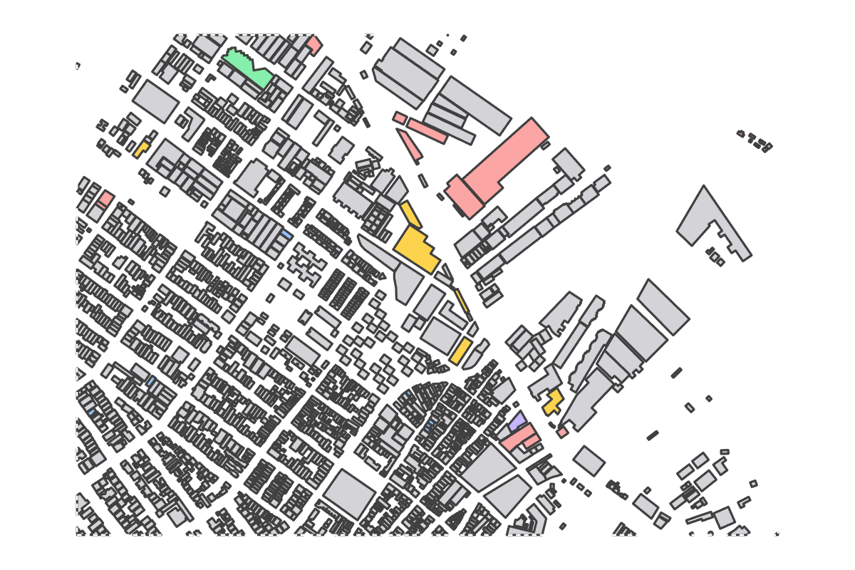 Program breakdown map