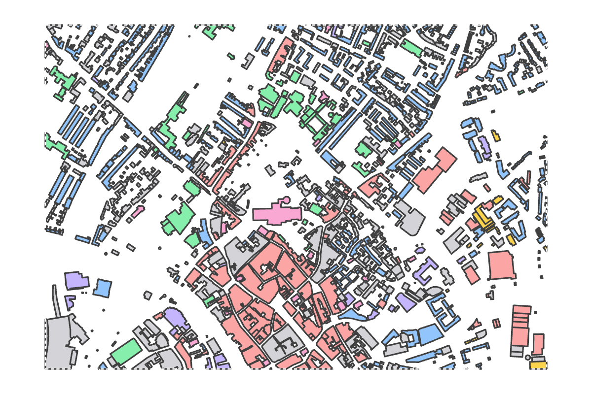 Program breakdown map