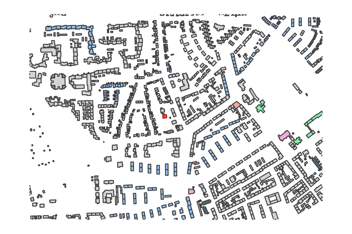 Program breakdown map