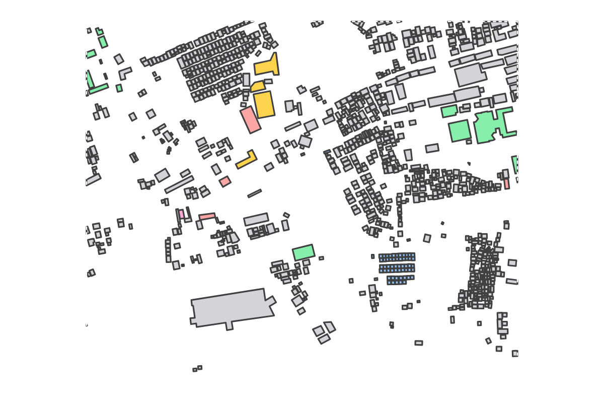 Program breakdown map