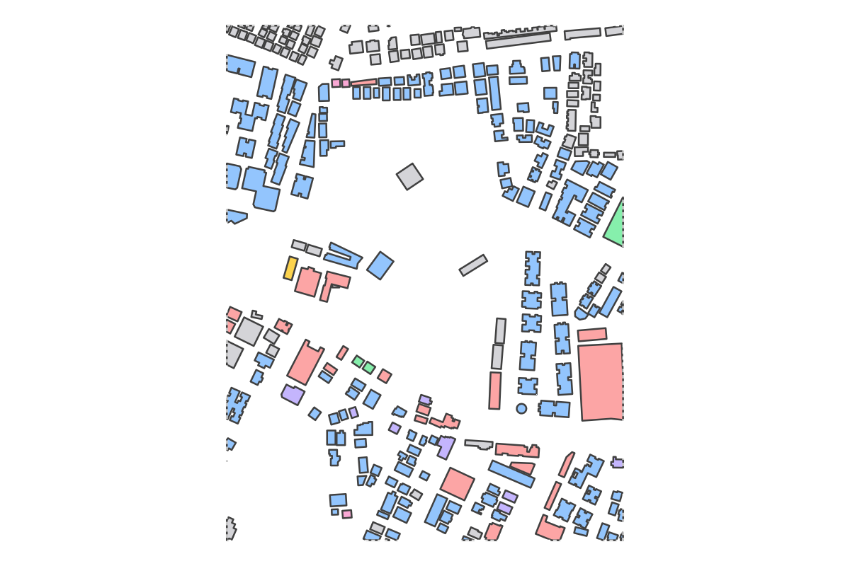 Program breakdown map