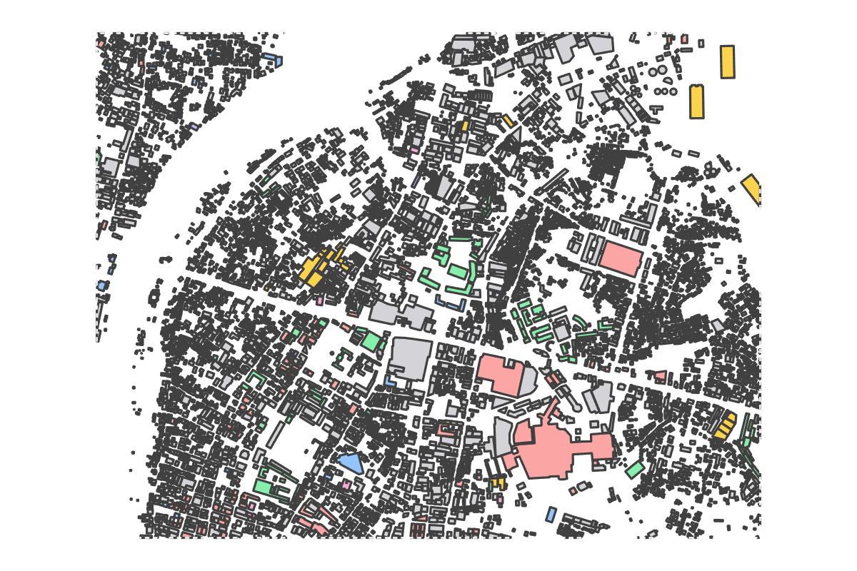 Program breakdown map