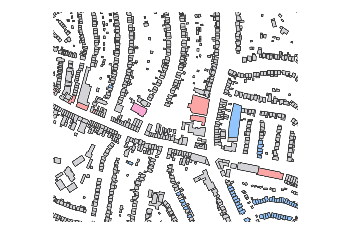 Program breakdown map
