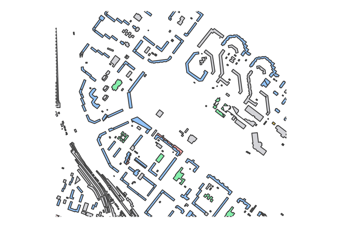 Program breakdown map