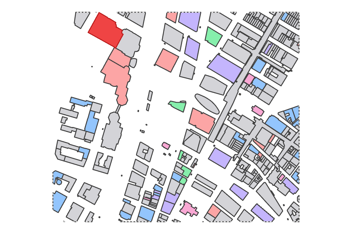 Program breakdown map