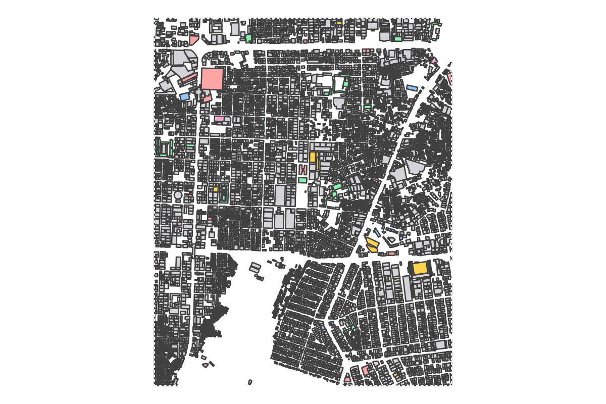 Program breakdown map