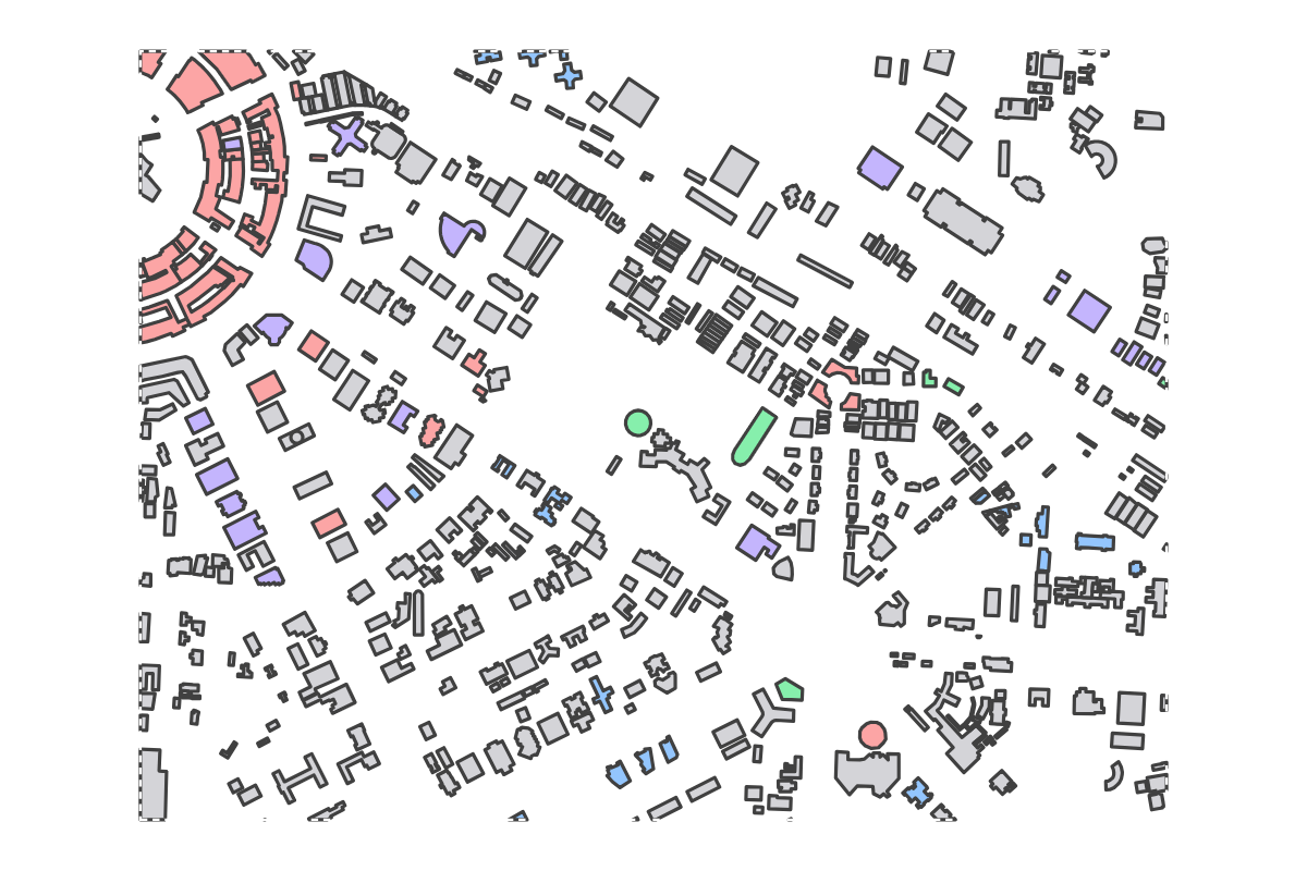 Program breakdown map