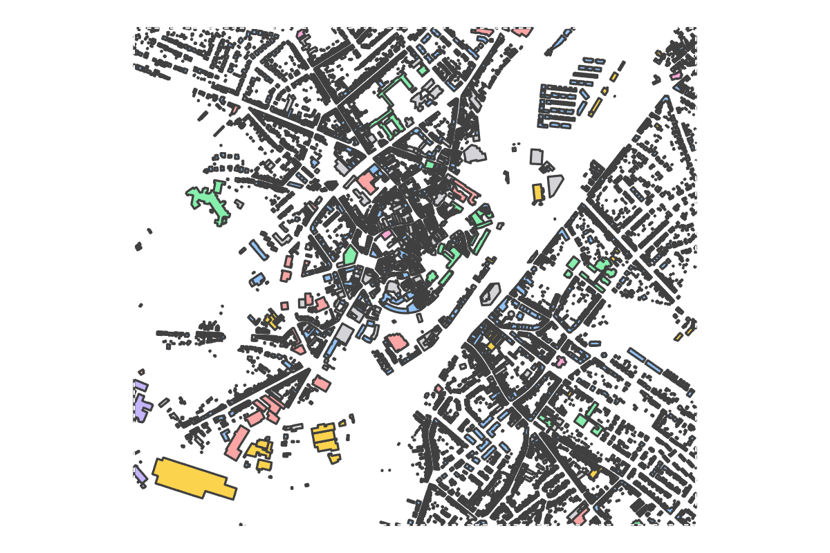 Program breakdown map