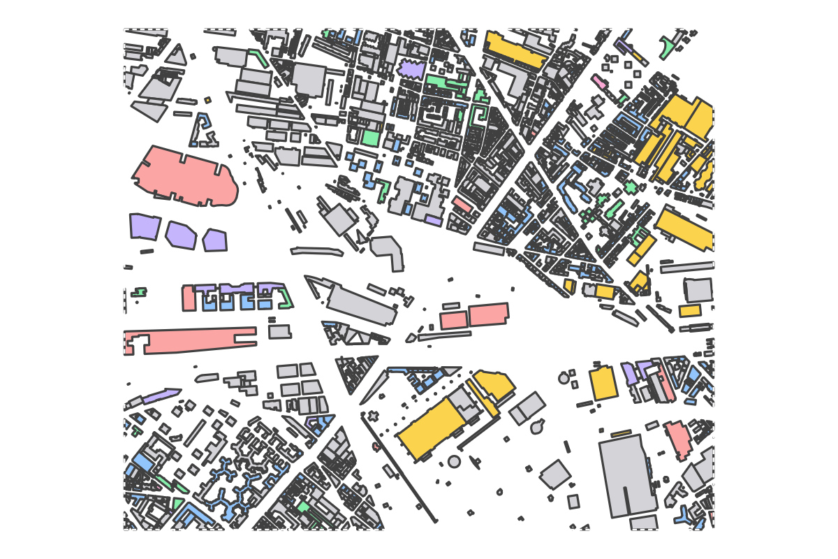 Program breakdown map