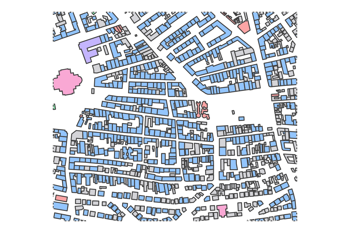 Program breakdown map