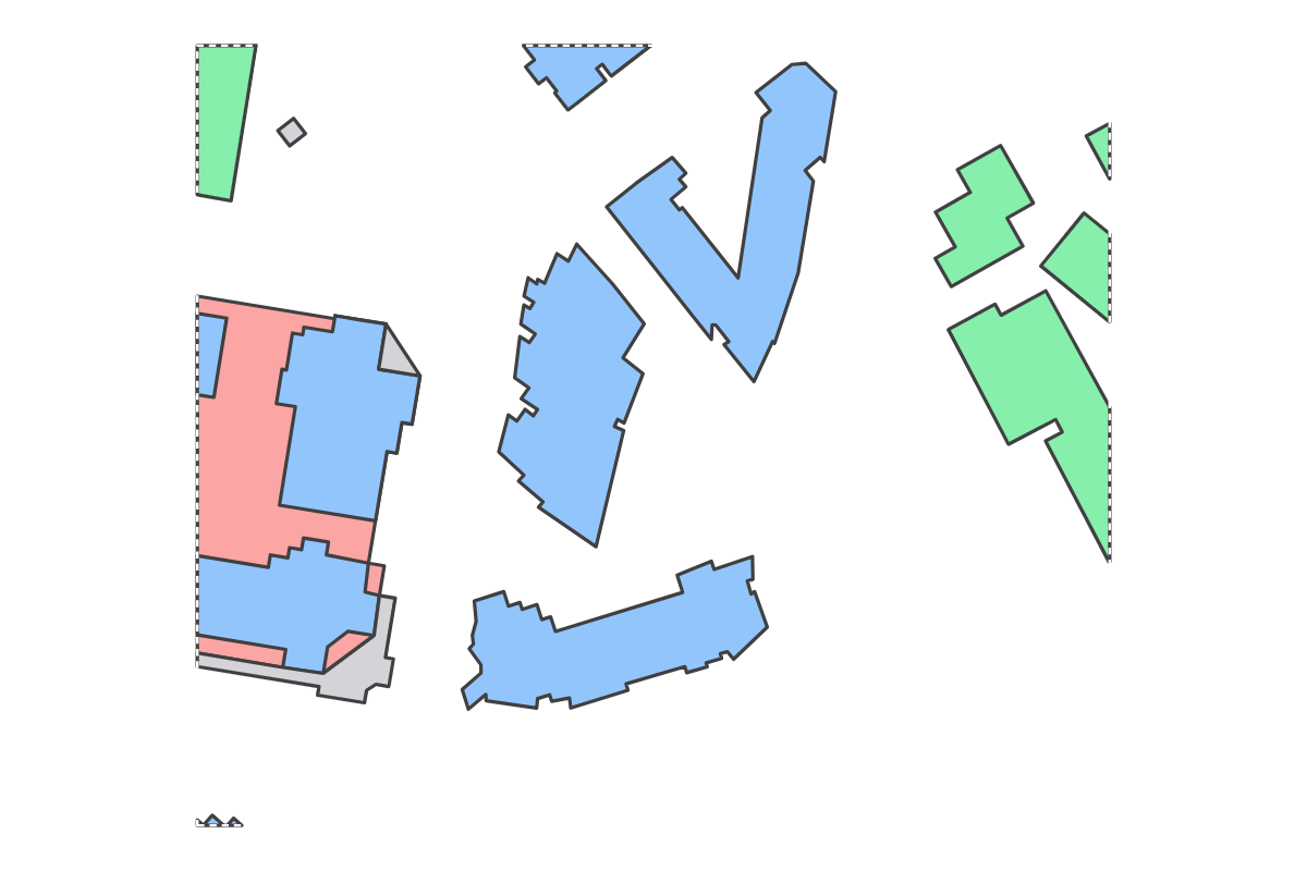 Program breakdown map