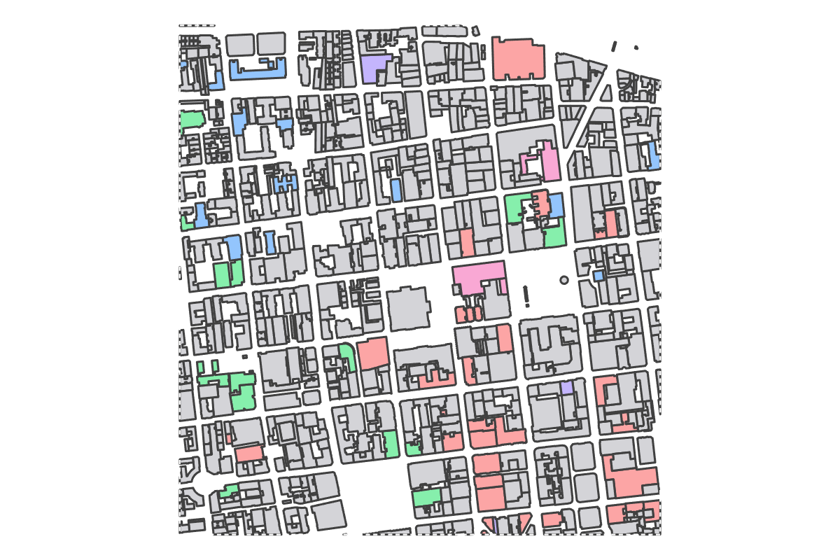 Program breakdown map
