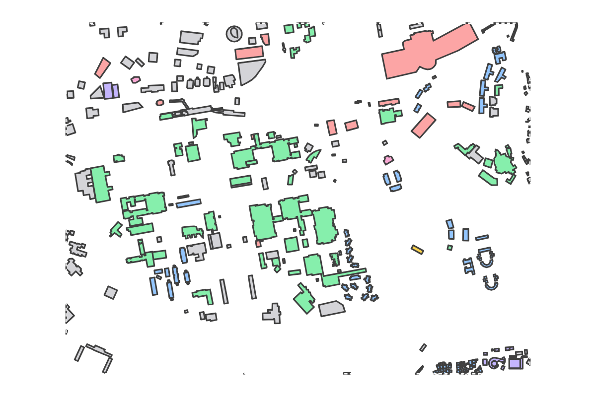 Program breakdown map