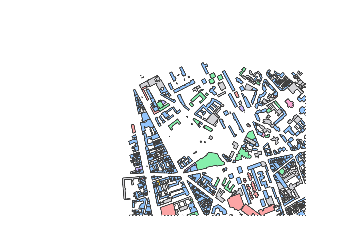 Program breakdown map