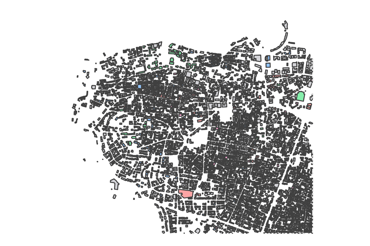 Program breakdown map