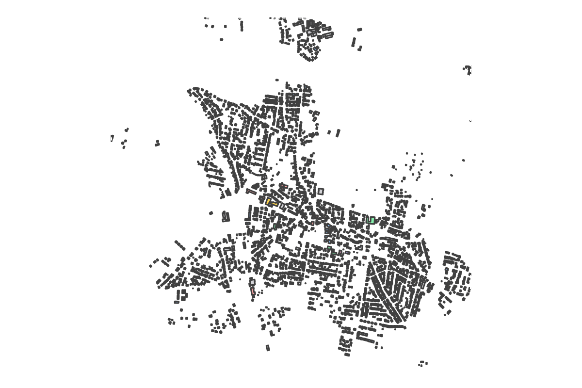 Program breakdown map