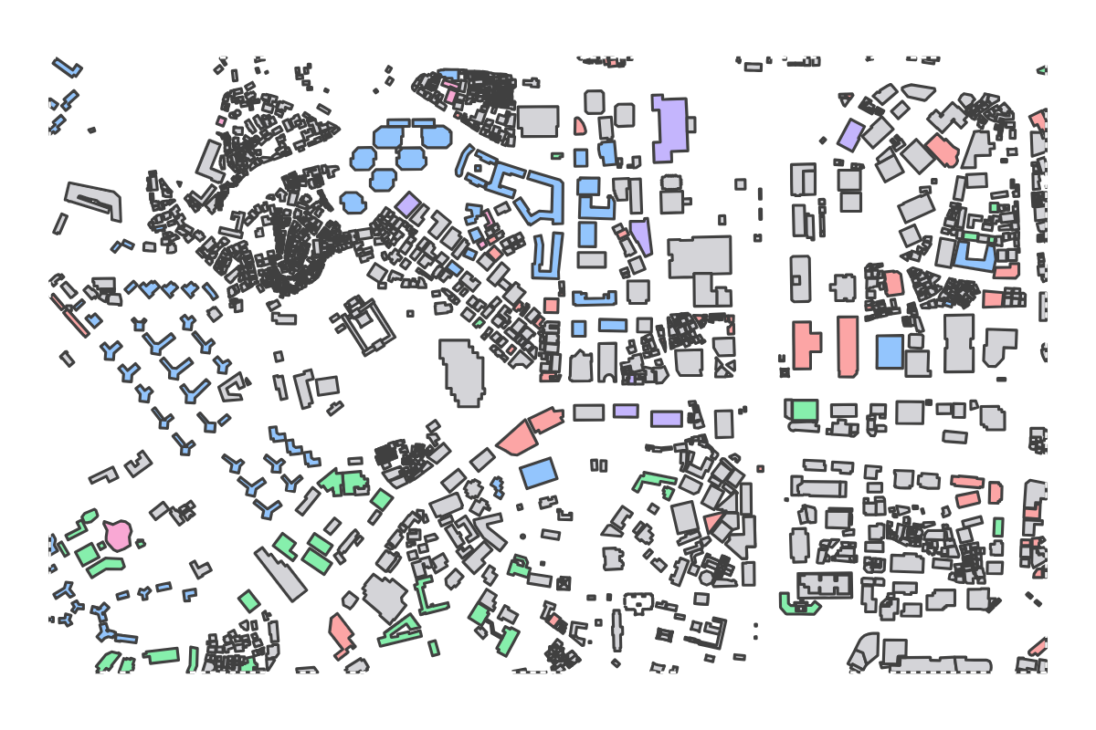 Program breakdown map
