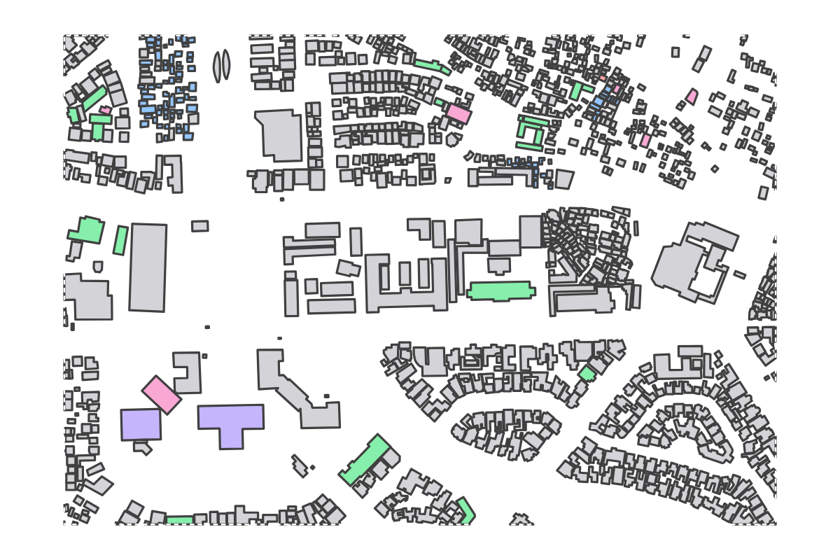 Program breakdown map