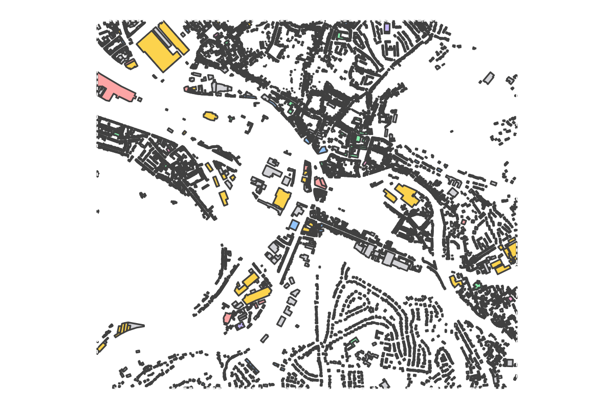 Program breakdown map