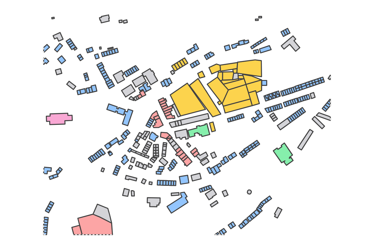 Program breakdown map