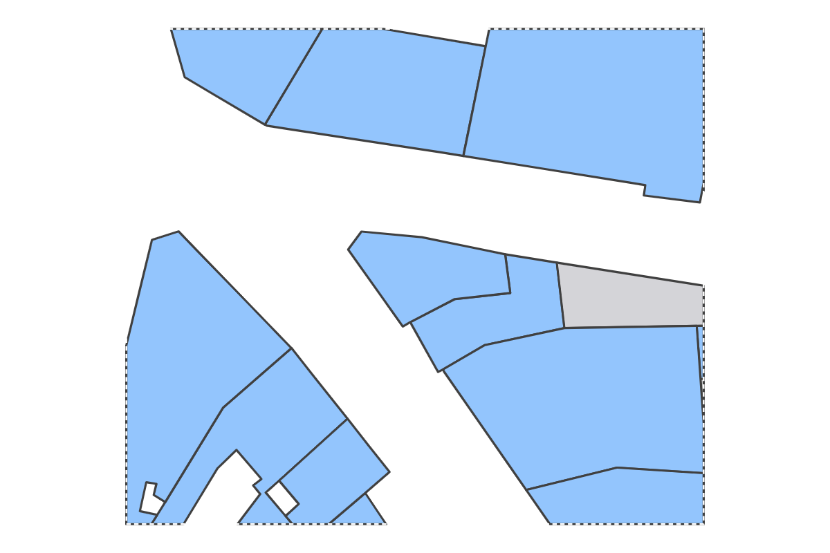 Program breakdown map