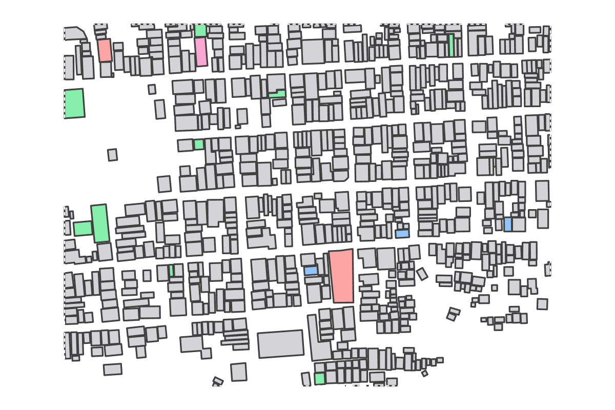 Program breakdown map