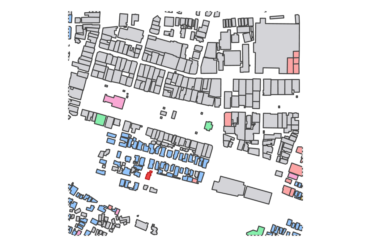 Program breakdown map
