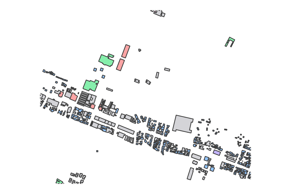 Program breakdown map