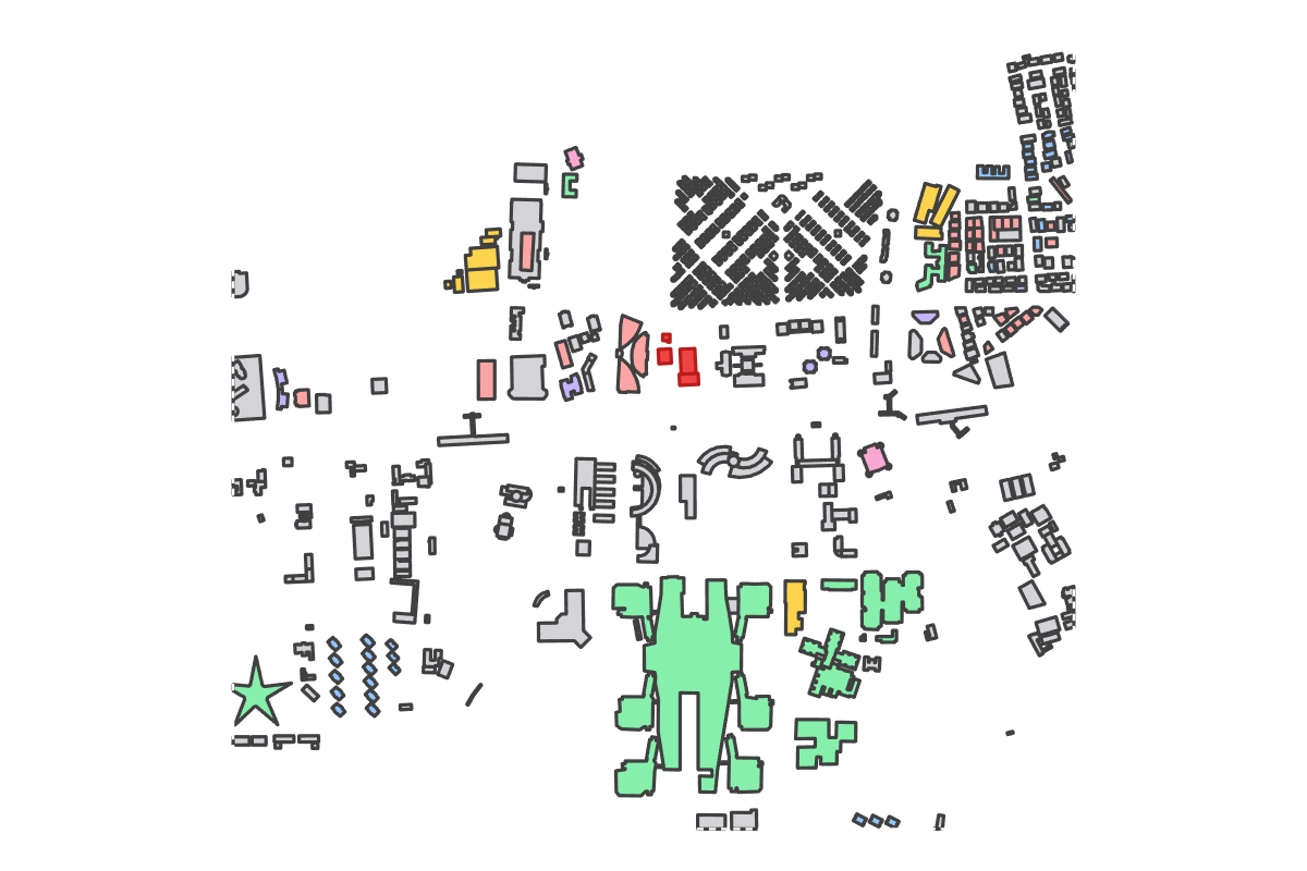Program breakdown map