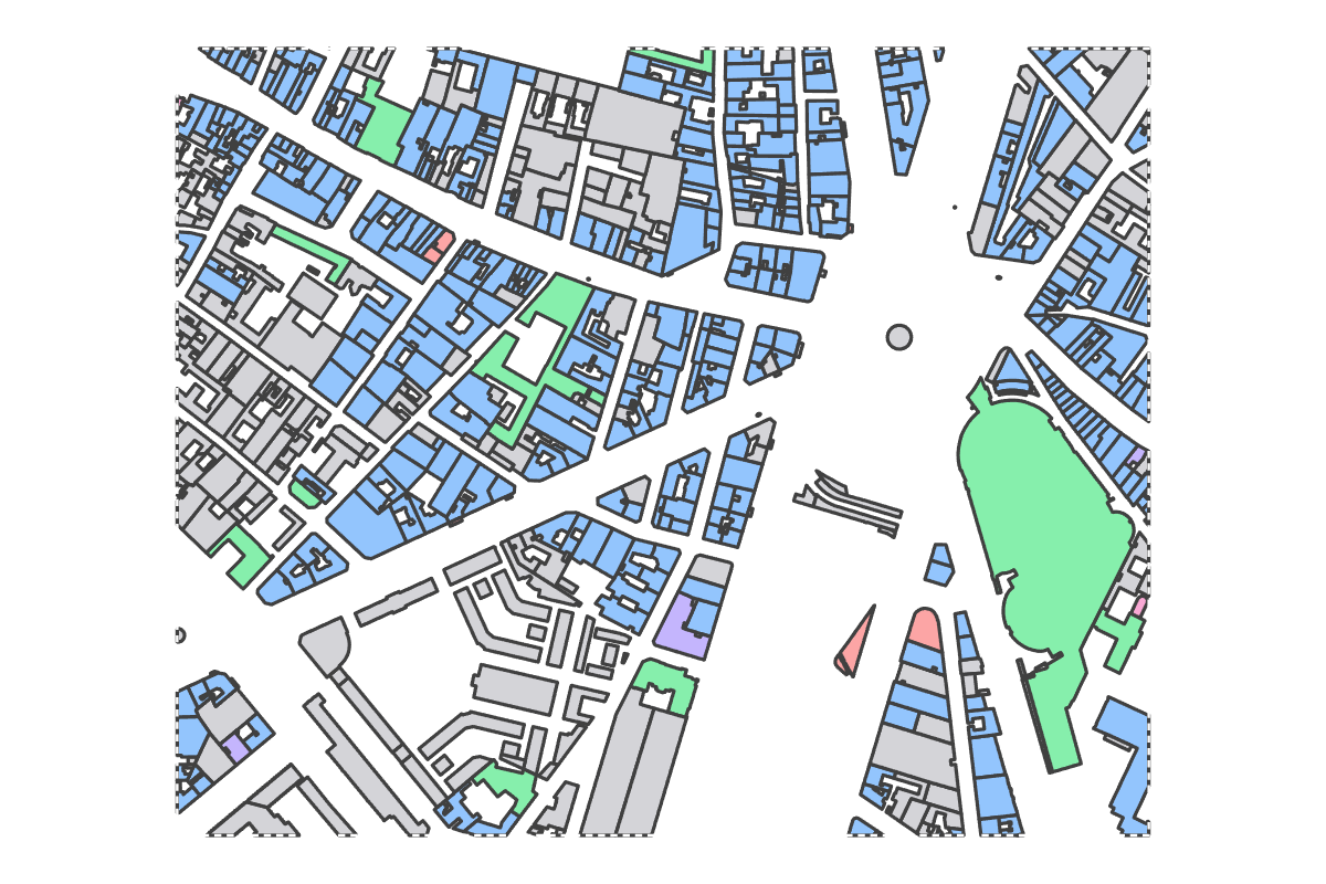Program breakdown map