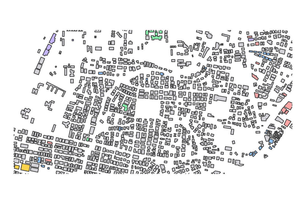 Program breakdown map