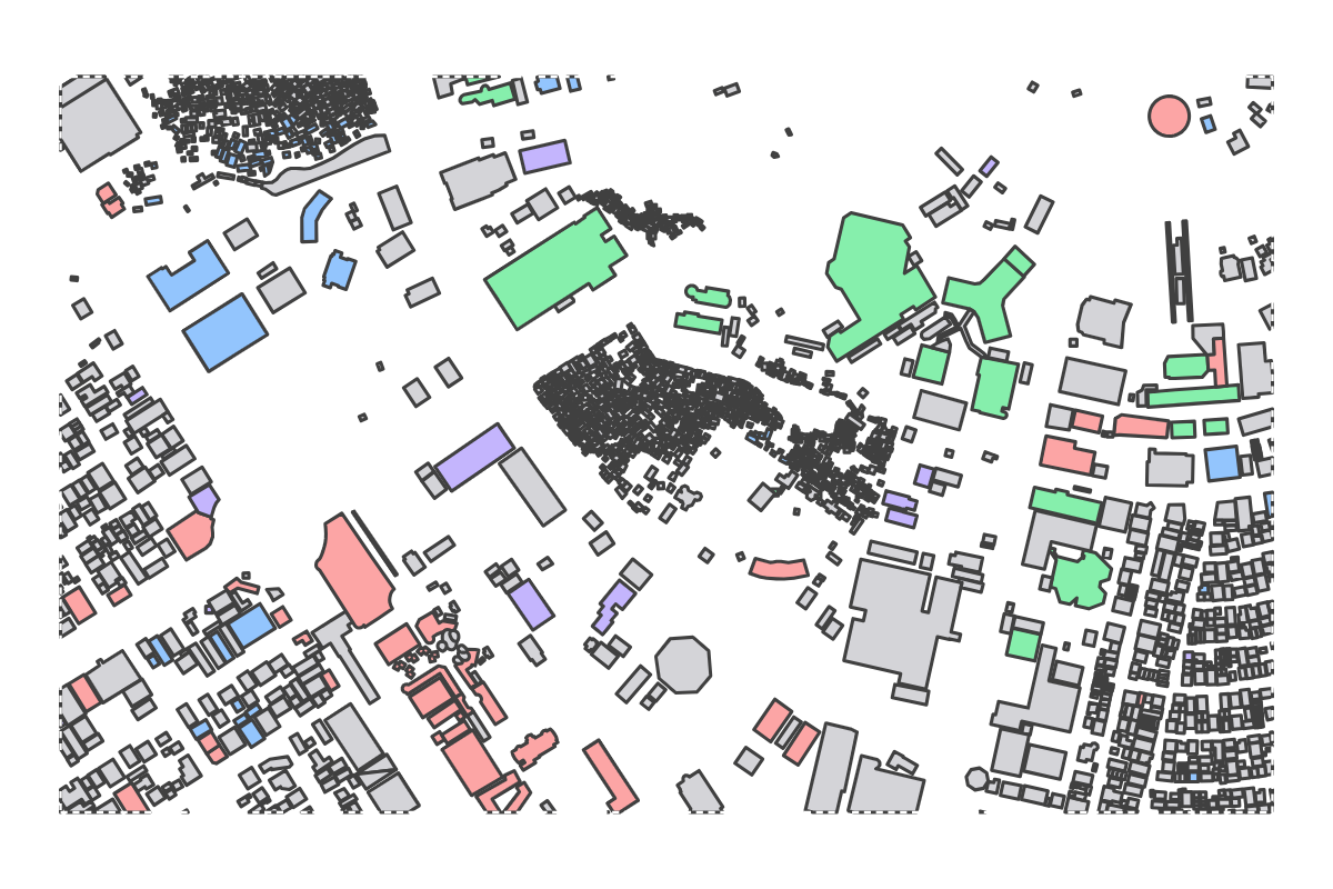 Program breakdown map