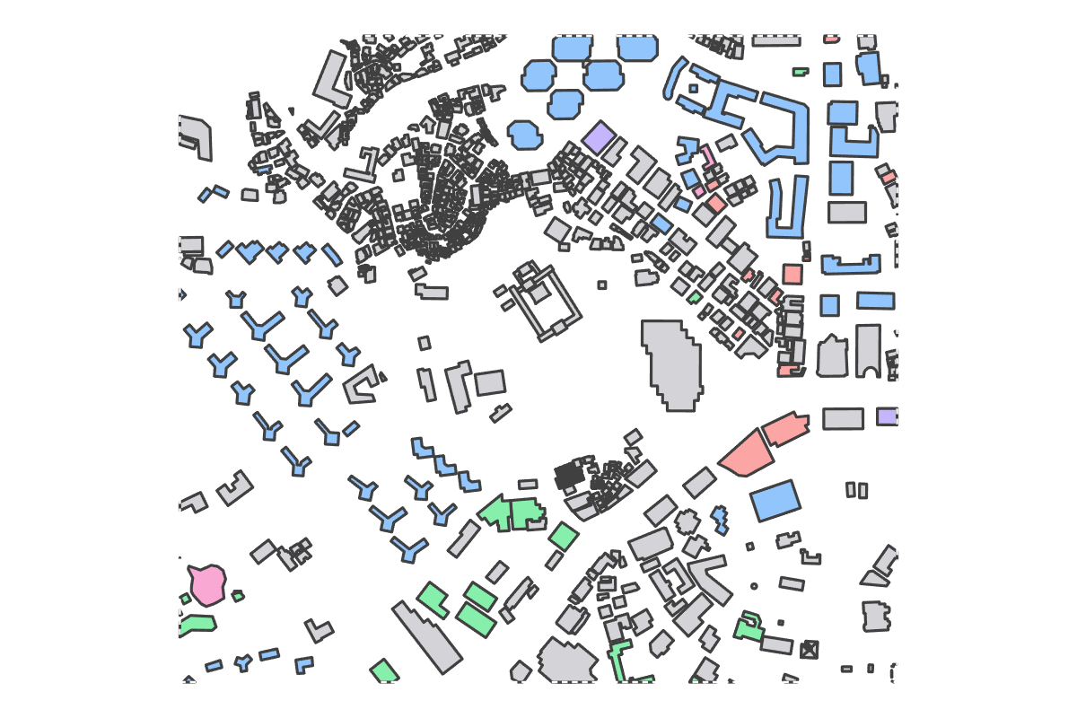 Program breakdown map