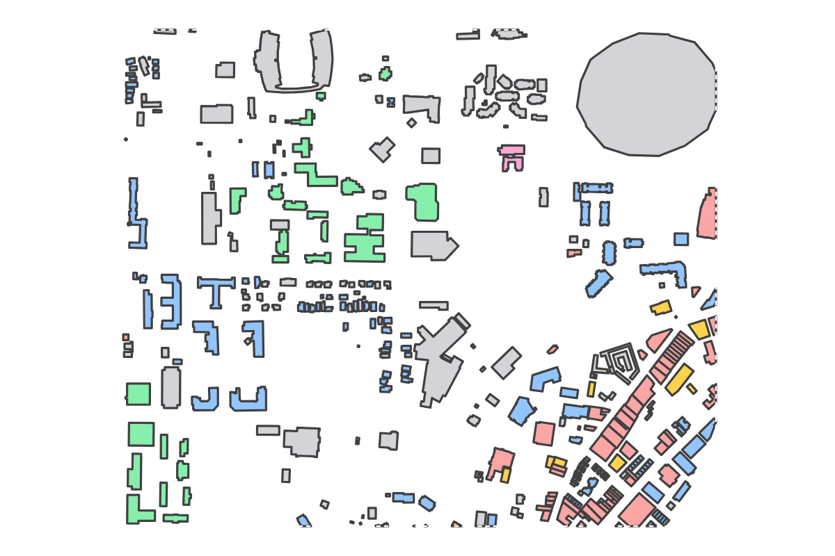 Program breakdown map