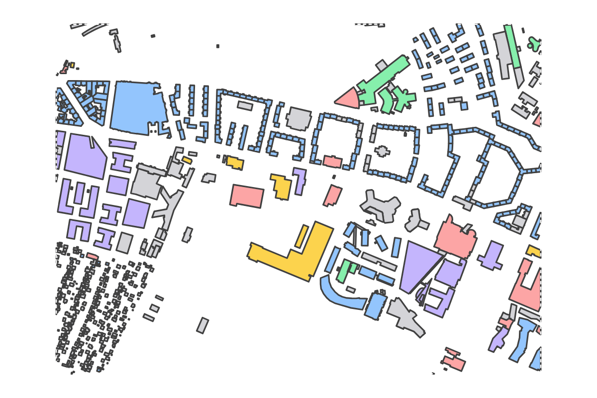Program breakdown map