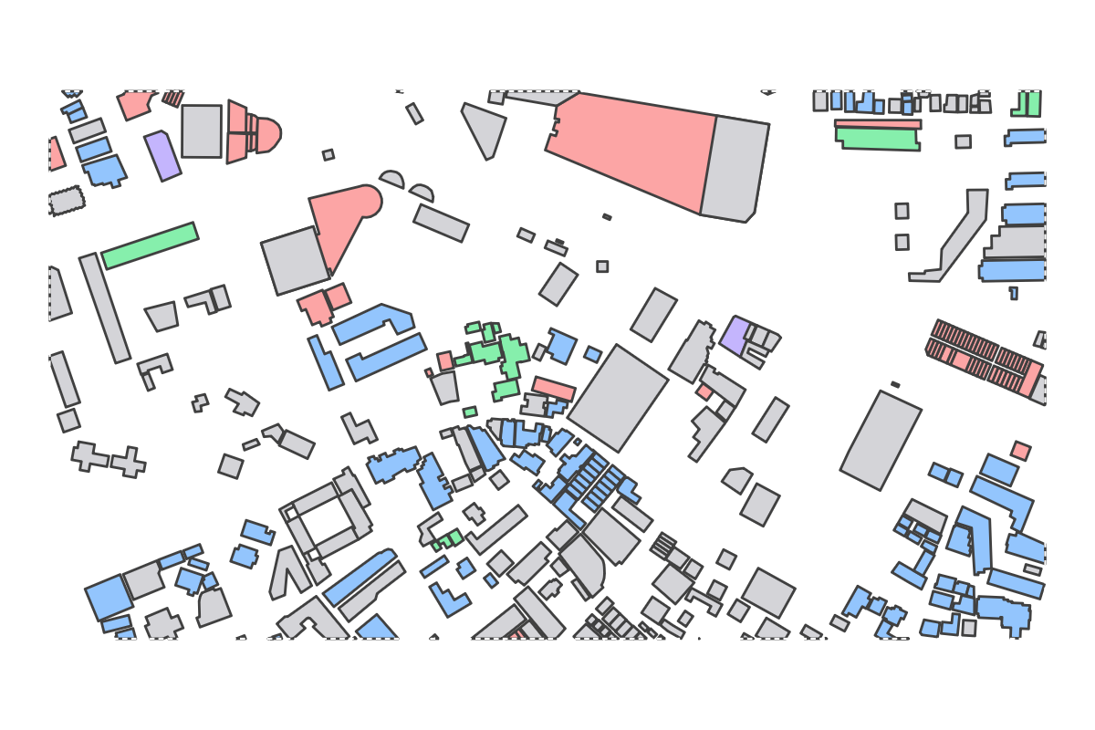 Program breakdown map