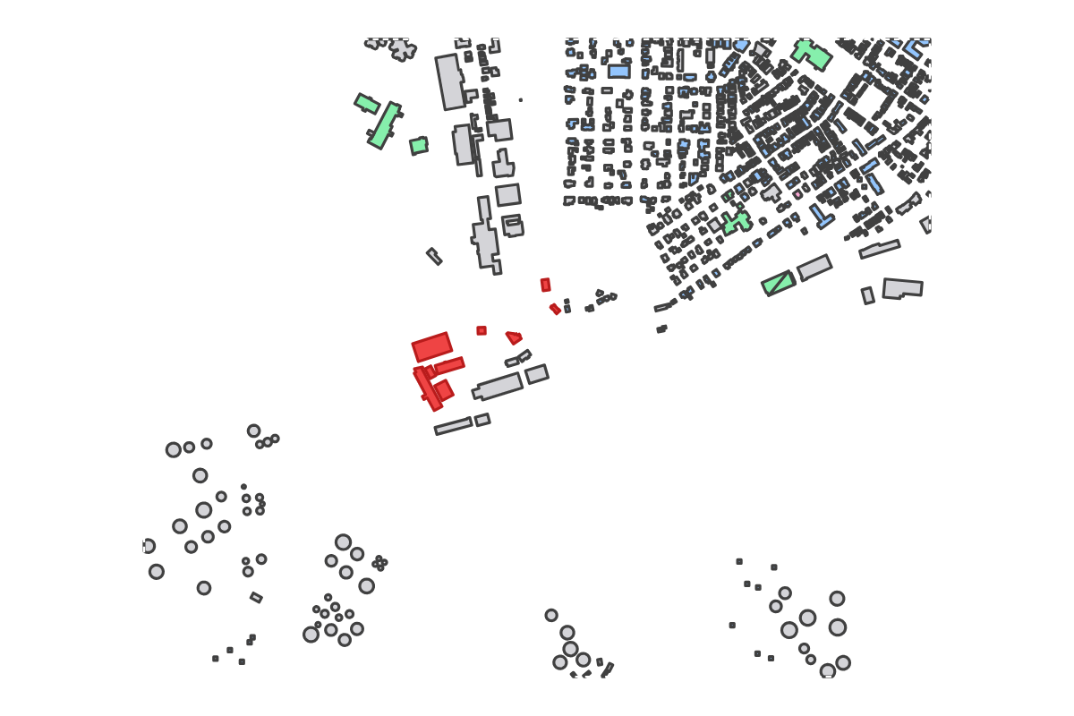 Program breakdown map