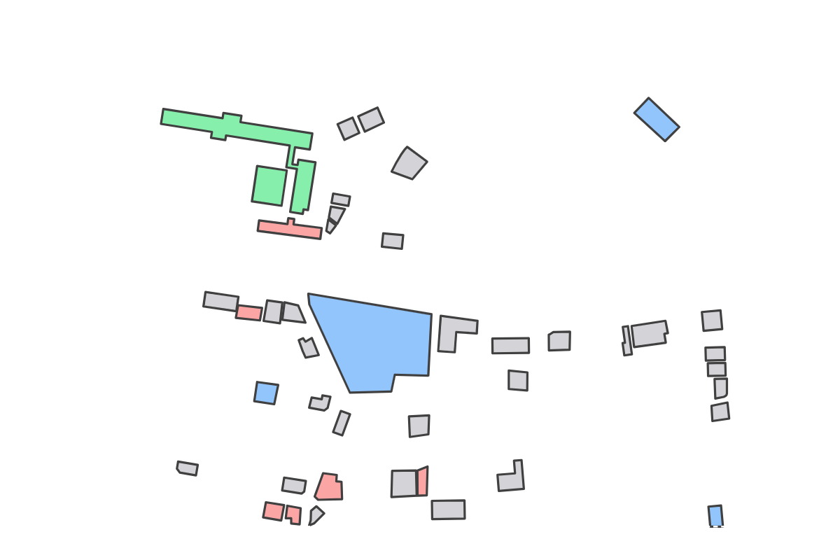 Program breakdown map