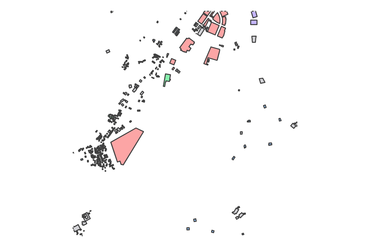 Program breakdown map