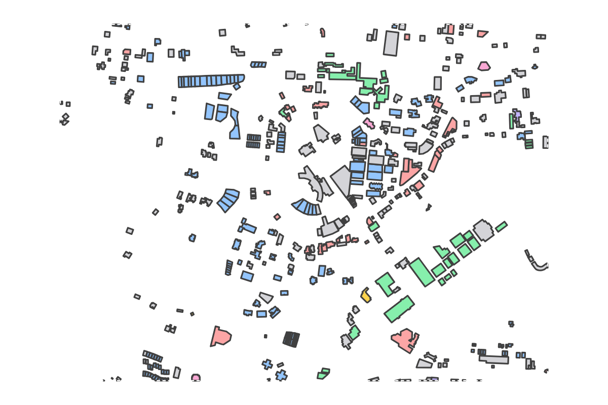 Program breakdown map