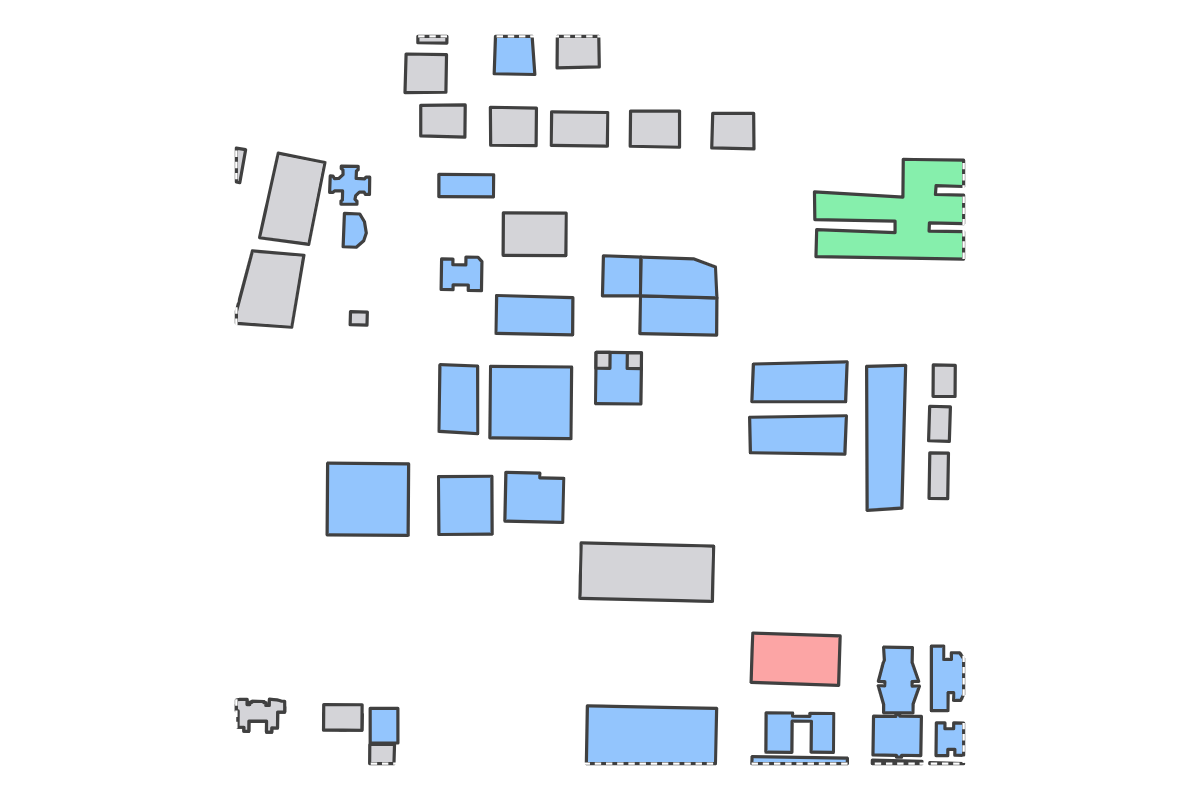 Program breakdown map
