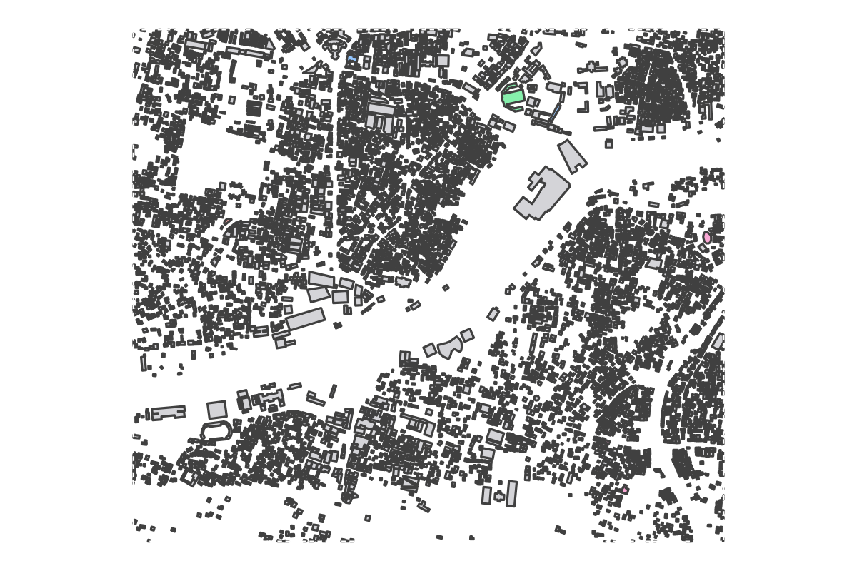 Program breakdown map